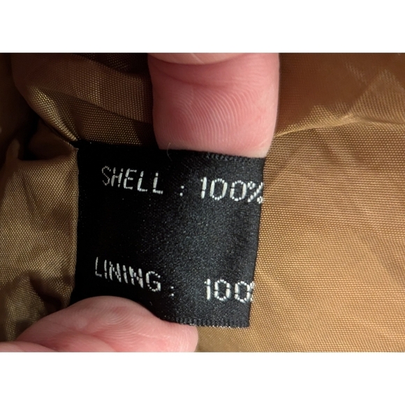 Pella Moda 100% Leather Quilted Bomber Jacket Size Large - Picture 7 of 10